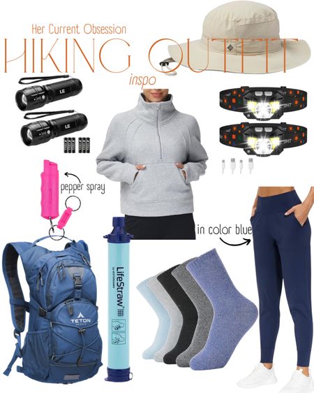 Amazon hiking outfit inspo for all my outdoorsy girlfriends. Follow me HER CURRENT OBSESSION for more outdoors style and adventures 😃

#granolagirl #outdoorsyoutfit #leggings #Amazon #outdoorsstyle #hikingoutfit #campingoutfit #campingessentials #hikingessentials 

#LTKfitness #LTKU #LTKtravel