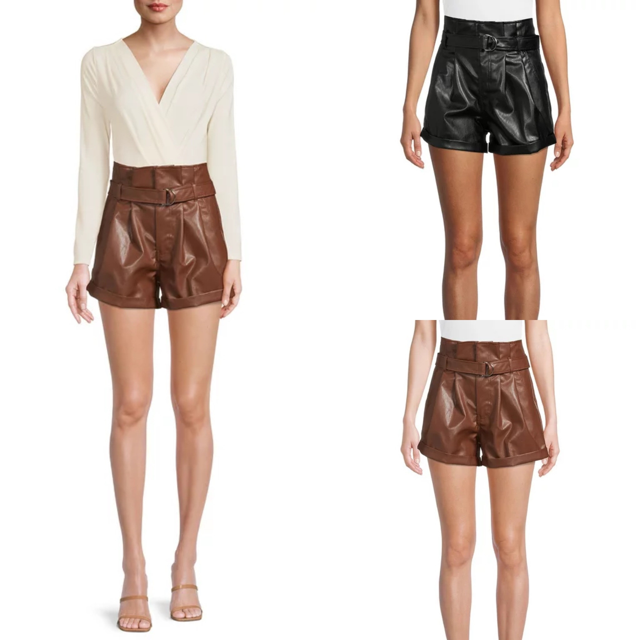 These Madden NYC Faux Leather Paperbag Shorts are a best seller! They’re also available in plus sizes. ⭐️

#LTKunder100 #LTKunder50 #LTKstyletip