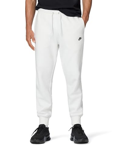 Nike Men's Club Joggers, White/White/Black, 2XL | Amazon (US)