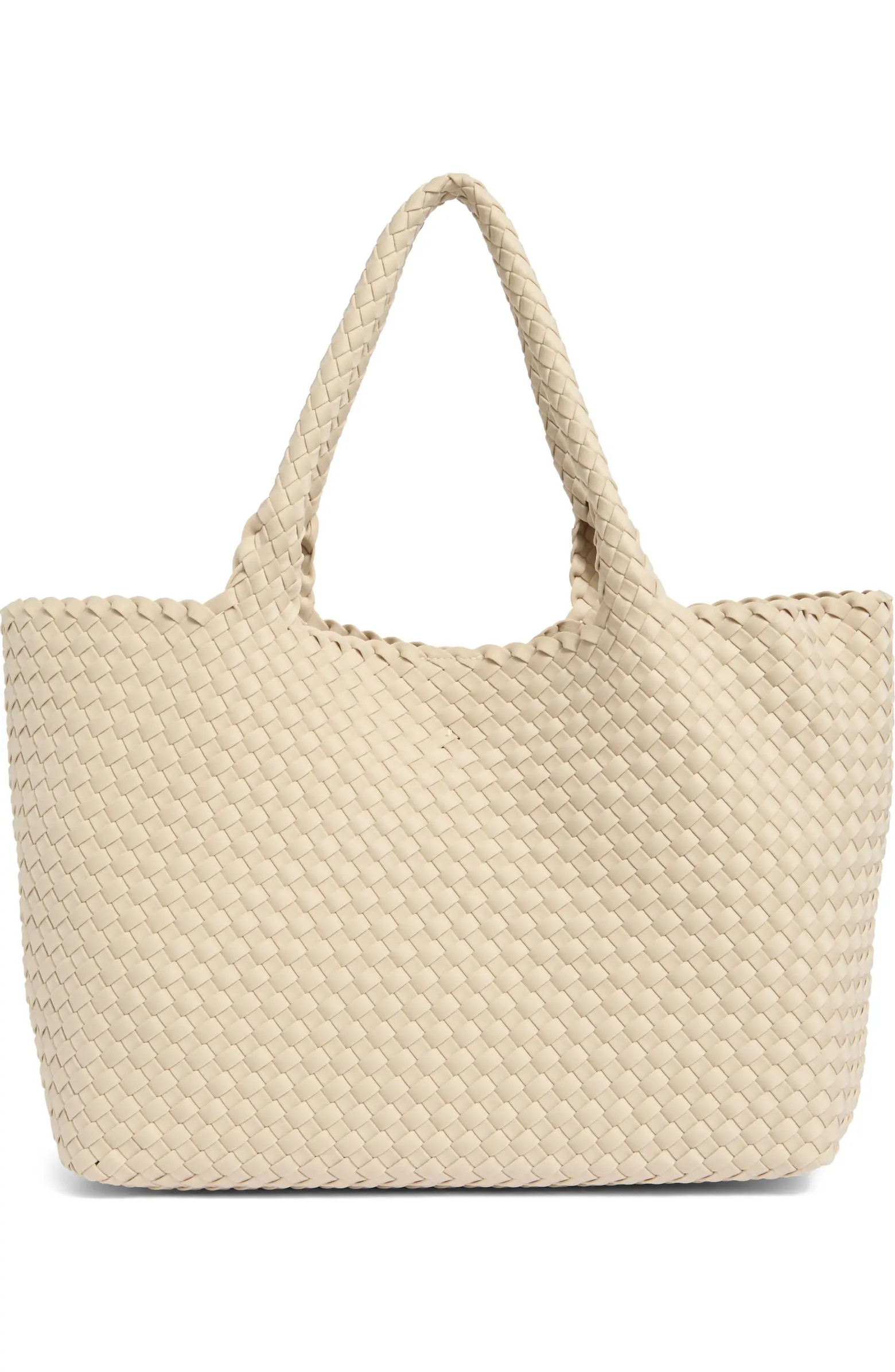 Woven Large Tote Bag & Pouch Set | Nordstrom Rack
