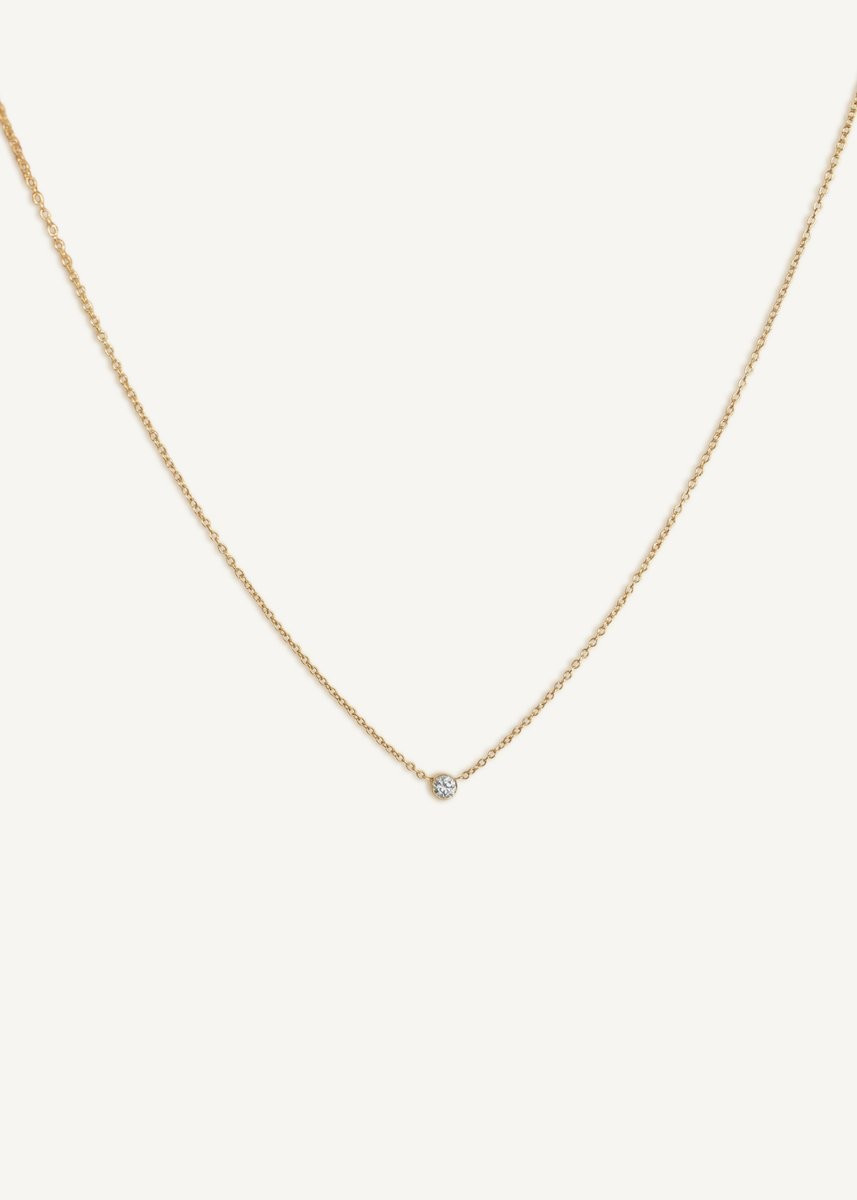 Round Diamond Necklace | Kinn