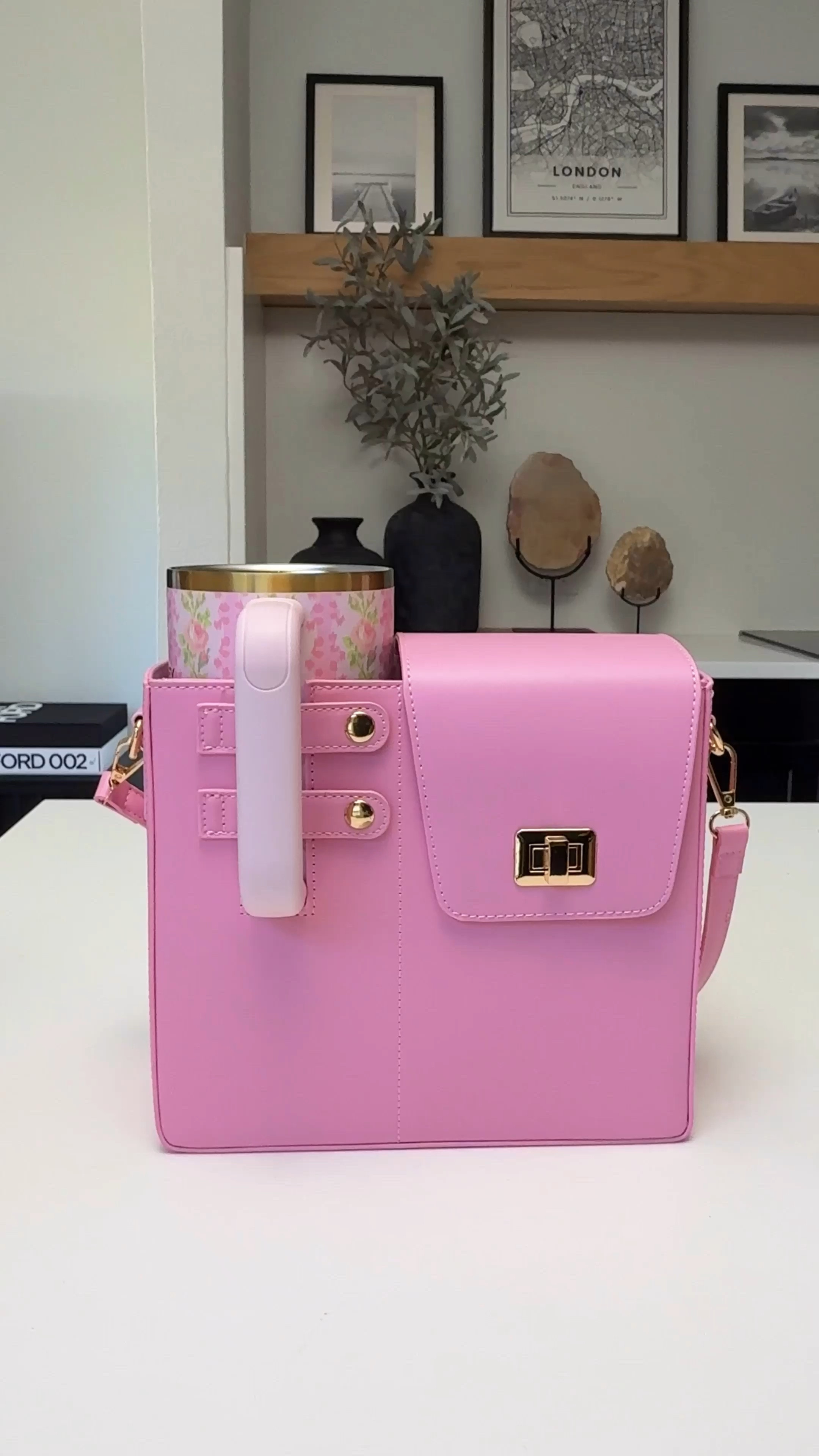 Cup holder crossbody bag, Stanley bag, Stanley holder, coffee cup, water bottle, Stanley cup accessories, Tumblr accessories, simple modern accessories, Hydro flask, owala, accessories, water bottle accessories, Stanley cup. #thehouseofsequins #houseofsequins #lifehacks #lifehack #reels #tiktok