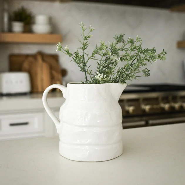 Farmhouse Stoneware Pitcher | Pepper + Vetiver