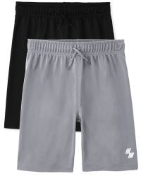 Boys PLACE Sport Knit Basketball Shorts 2-Pack | The Children's Place  - MULTI CLR | The Children's Place