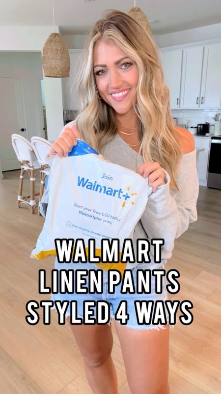 $20 linen Walmart pants styled 4 ways!!! I’m wearing a small in the pants but need to re-order in an XS, they run really big!! Size down!!! // tank: size M. These run tight, go up for more comfort. They have the perfect, slimming compression!! Obsessed. I have had this for YEARS. Can’t say enough good things!!! A true staple. I just do a racer back bra. // size S blazer - true to size // size S cardigan // size S denim jacket //



Outfit ideas for women
Outfit inspo
Outfit reels
Walmart finds
Walmart fashion
Walmart style
Walmart find 
Teacher outfit
Teacher style
Teacher ootd
Teacher outfit ideas
Teacher fashion
Back to school 
Back to school style
Back to school outfits 
Workwear
Business casual
Office wear
Work from home style
WFH outfit idea
Mom outfits
School drop off outfit 


#LTKunder50 #LTKstyletip #LTKBacktoSchool