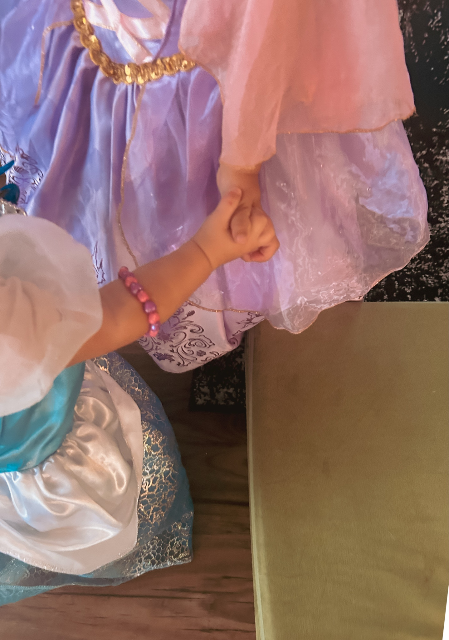 In our princess era 🤍 Disney princess, princess dress up, girl mom, toddlers, Cinderella dress, rapunzel dress, dress up jewelry for kids

#LTKKids