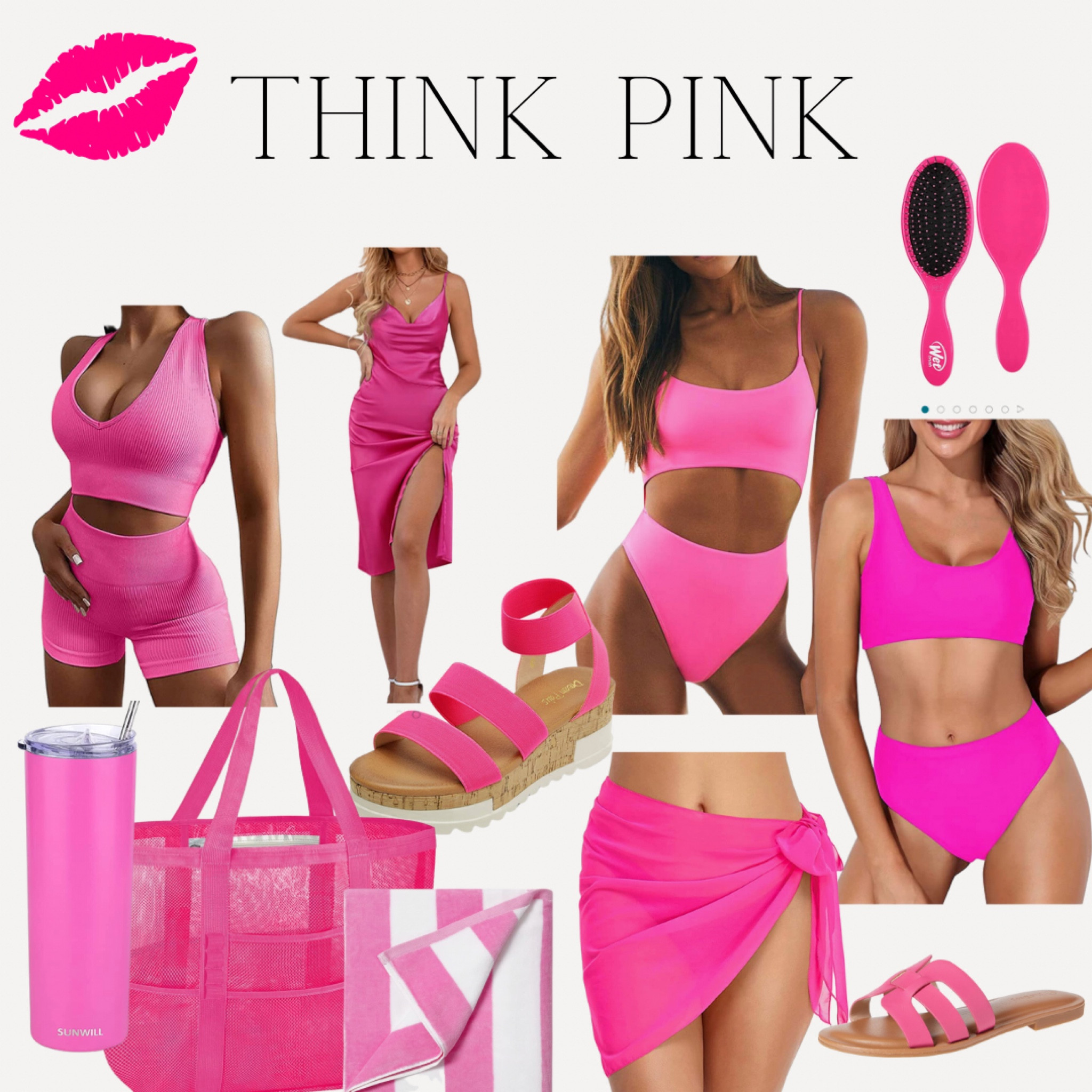 #thinkpink #amazonfinds #amazon #summer 

#LTKunder50 #LTKSeasonal #LTKshoecrush