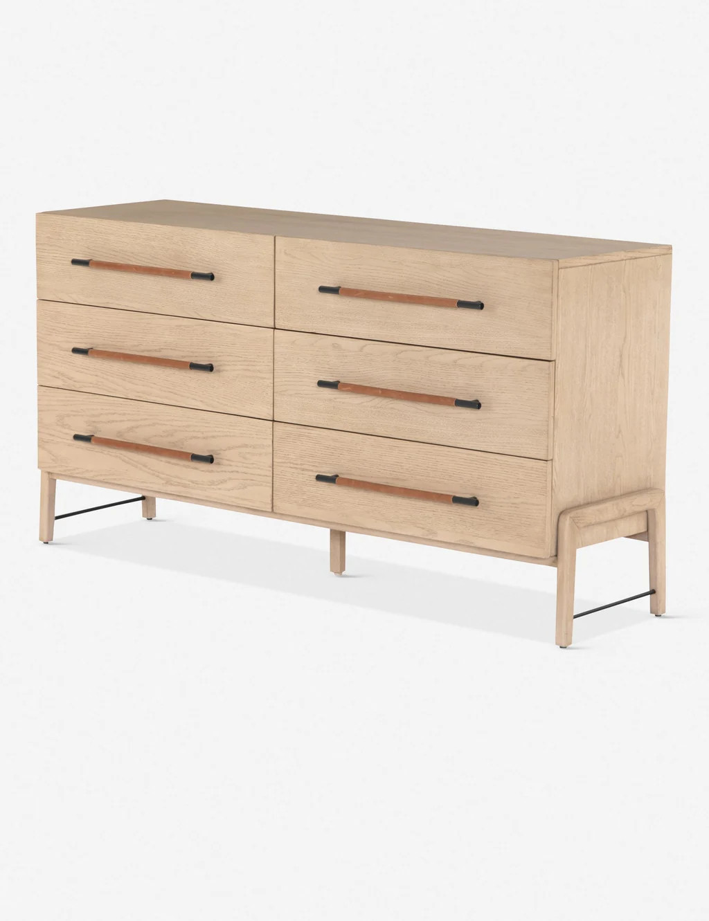 Avalon Wide 6-Drawer Dresser | Lulu and Georgia 