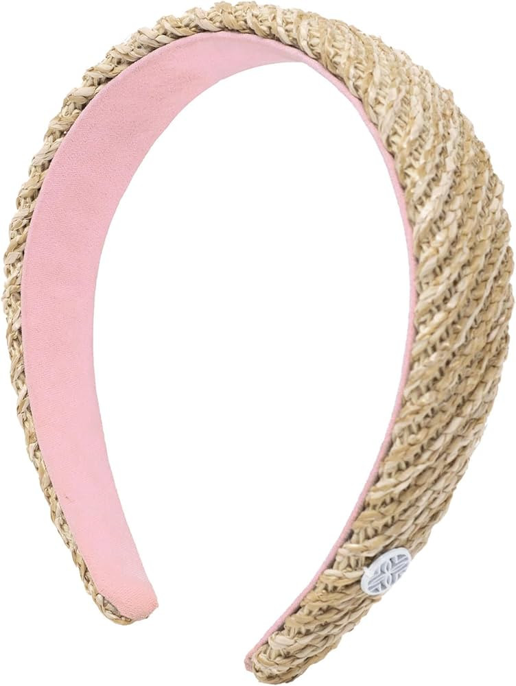 Lilly Pulitzer Women's Fashion Headband, Woven Raffia Hair Accessories for Teens and Adults, Raff... | Amazon (US)