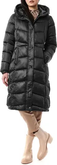 Shiny Insulated Puffer Coat | Nordstrom