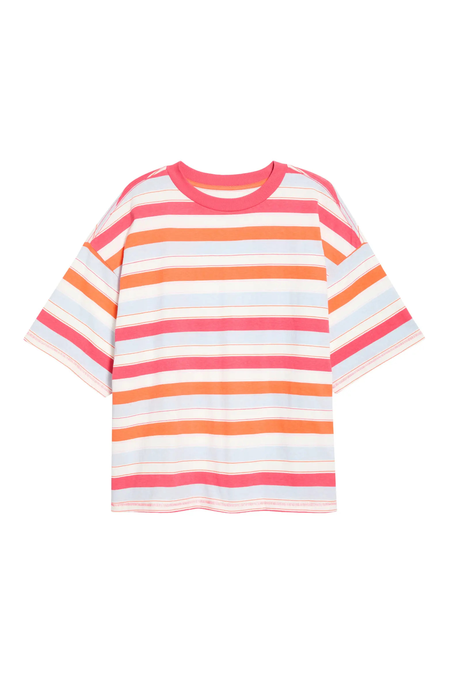FP Movement Stripe Relaxed Fit Cotton T-Shirt (Women) | Nordstrom | Nordstrom