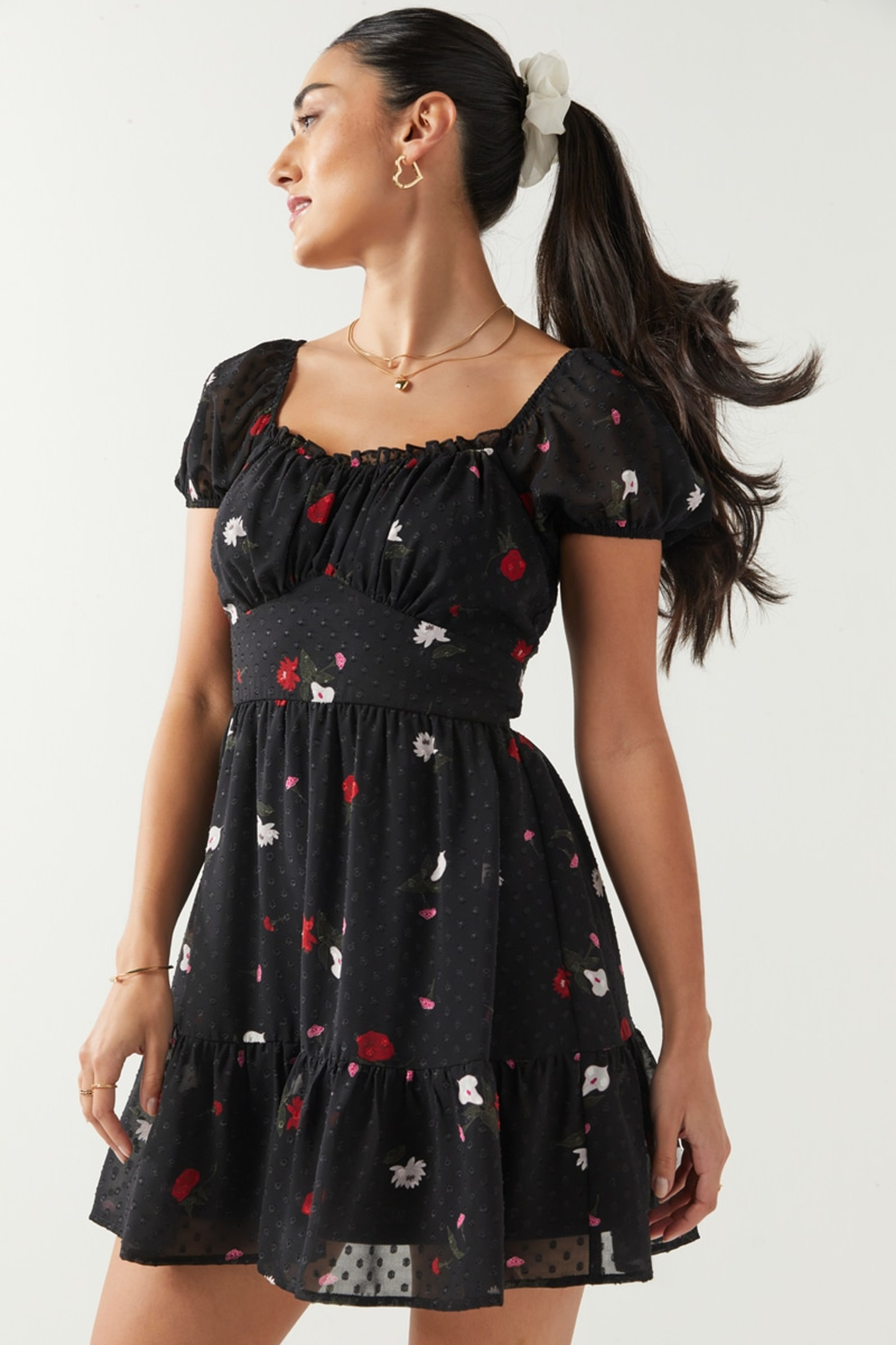 Milani Rose Waisted Dress | Francesca's