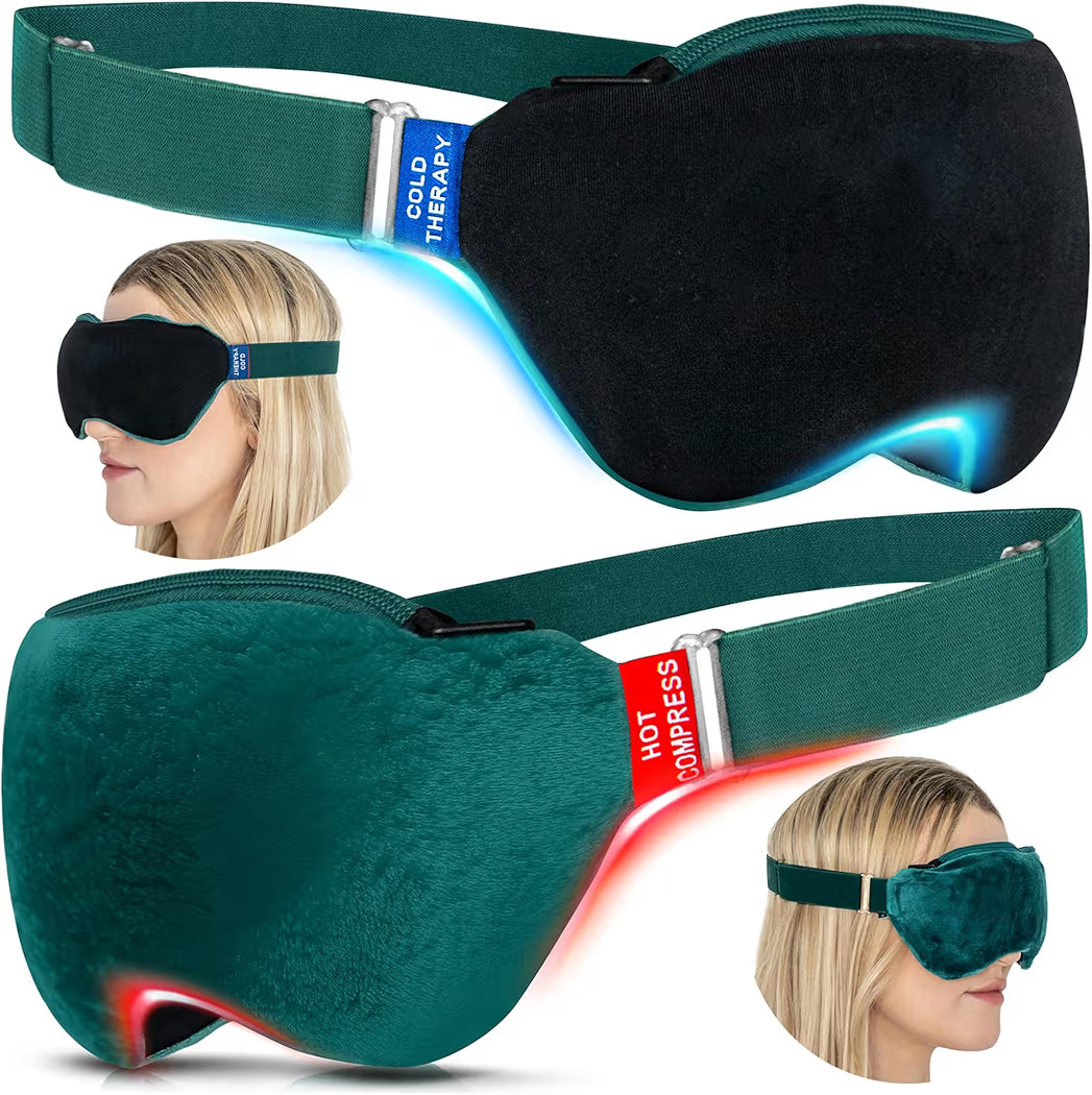 Medi Grade 2-in-1 Heat and Cooling Eye Mask - Microwave Activated Heated Eye Mask for Dry Eyes, S... | Amazon (CA)