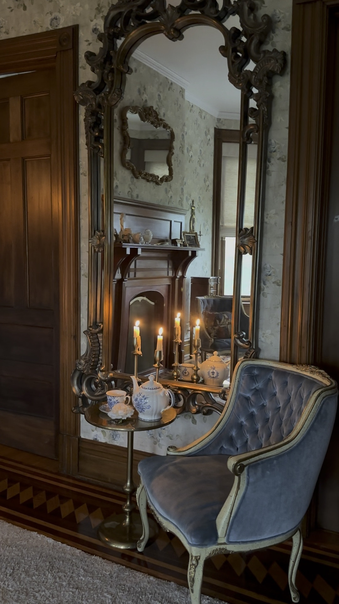 A mirror worthy of the blooming wallflower. As seen in the Bridgerton dressing room. 

#LTKHome