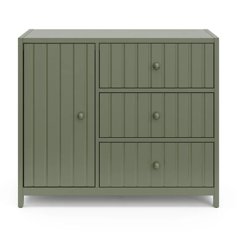Graco Teddi 3 Drawer Nursery Combo Dresser, Olive | Walmart (US)