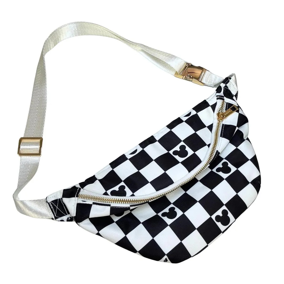 Checkered Fanny Pack / Cross Body / Belt Bag / Disney - Etsy | Etsy (US)