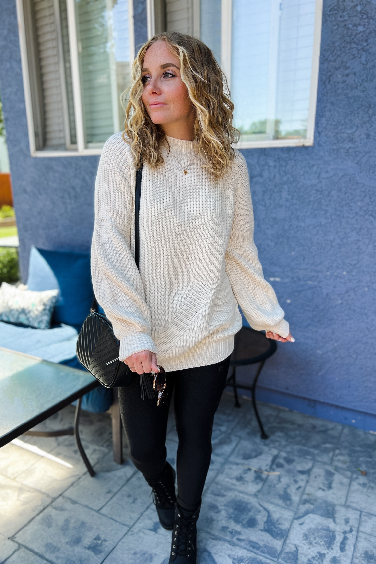 Legging friendly oversized white sweater with faux leather leggings, black boots and a black crossbody bag. Wearing a small in this sweater for reference. 


//Fall outfits 2024, fall fashion finds,petite fashion, casual mom outfit ideas, fall outfit amazon, amazon outfit ideas, casual outfit ideas, outfit inspo, casual fashion, amazon fall fashion,  casual outfit fall, cute casual outfit, outfit ideas fall, amazon shoes, amazon bag, purse, size 4-6, casual fall outfits, casual outfit ideas everyday, fall tops, fall shoes, fall bags #ltkfindsunder100 #ltksalealert #ltkseasonal 

#LTKStyleTip #LTKItBag #LTKFindsUnder50