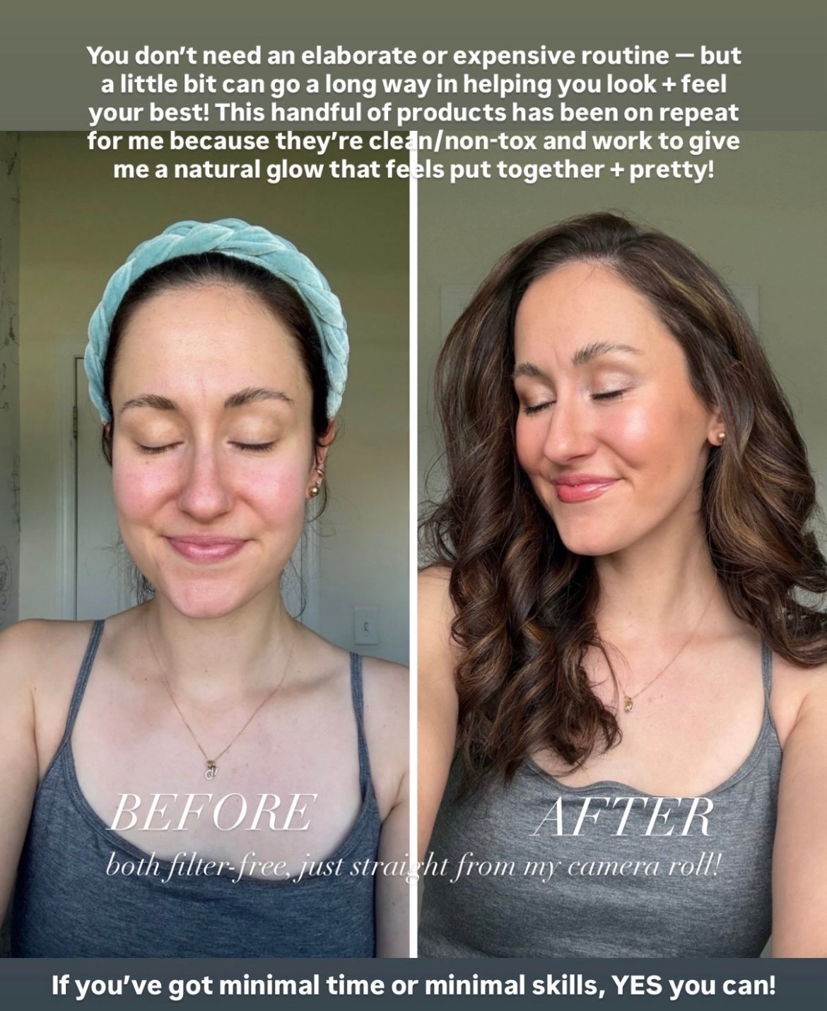 You don’t need an elaborate or expensive routine - here’s my 3 minute every day look!

#LTKmorningroutine #LTKgrwm #LTKBeauty