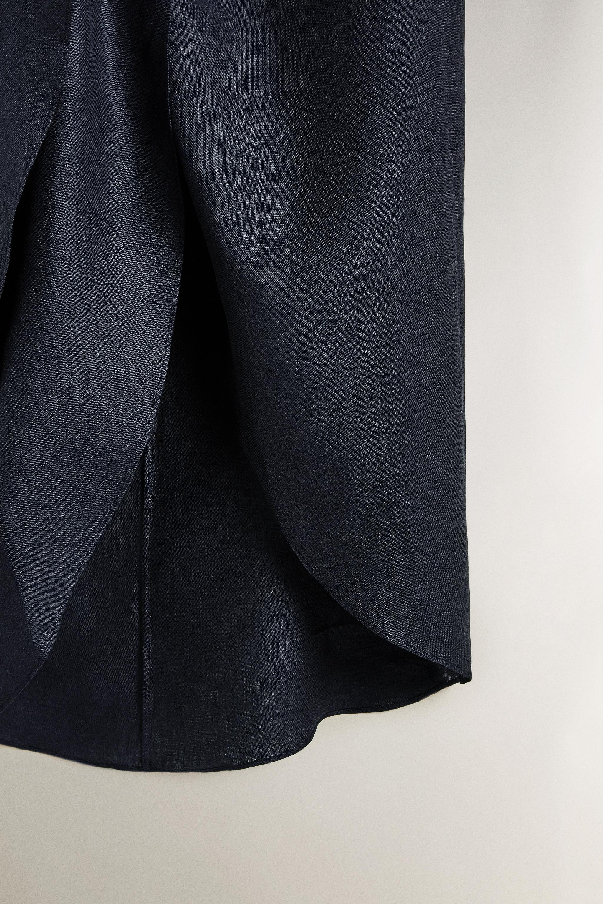 LANGER LEINEN-STRANDPAREO MIT KNOTEN | Zara DE