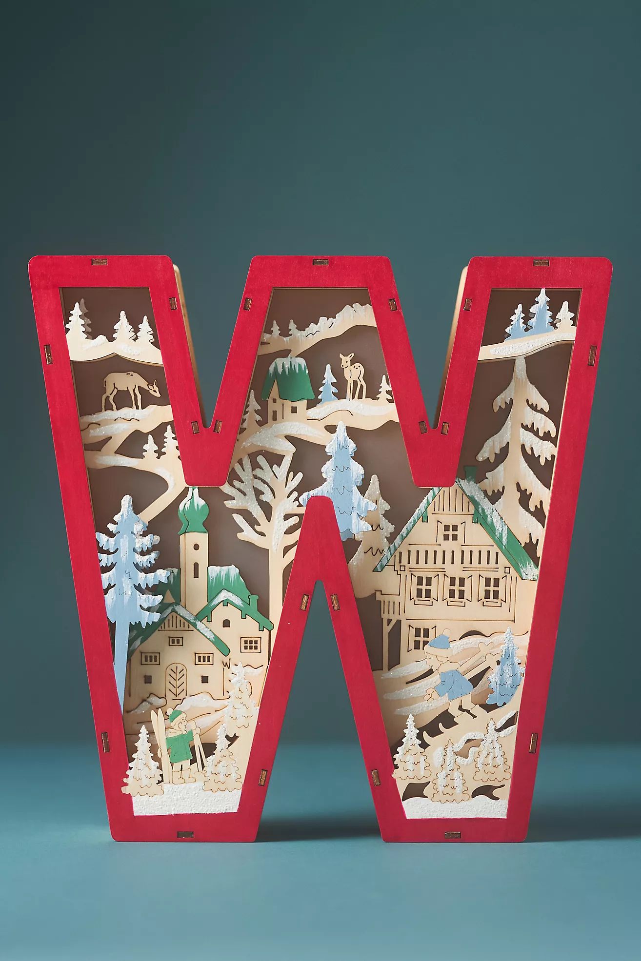 Wonderland Scene Monogram | Anthropologie (US)