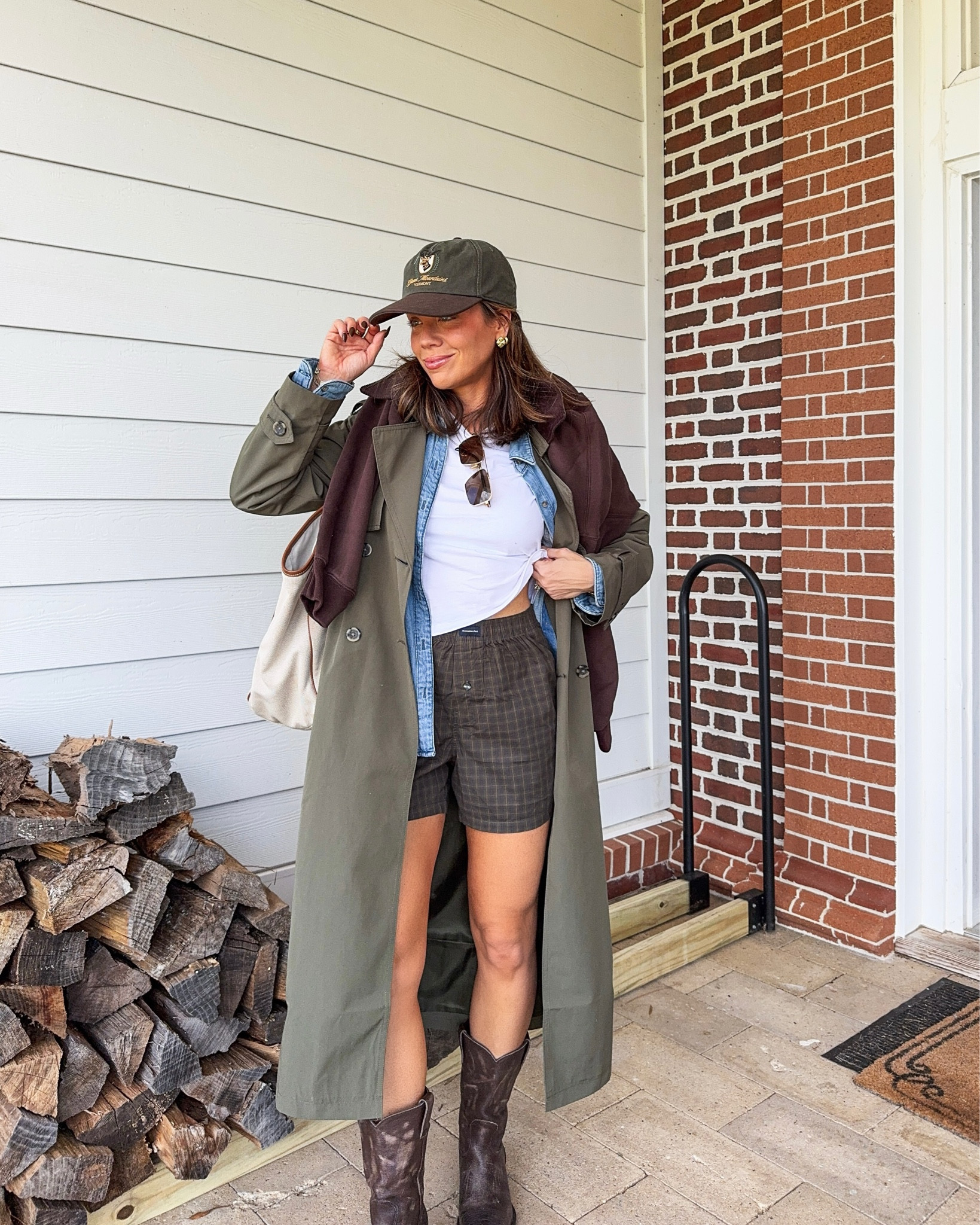 #abercrombiepartner in size XS across the board! *** use code AFFLEECE to get an additional 15% off almost everything at checkout from 10/8/2025-10/13/2025 in US/CA. Exclusions apply. See details online. 

#LTKFindsUnder100 #LTKFindsUnder50 #LTKSaleAlert