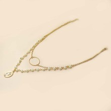 Faux Pearl Layered Necklace | SHEIN