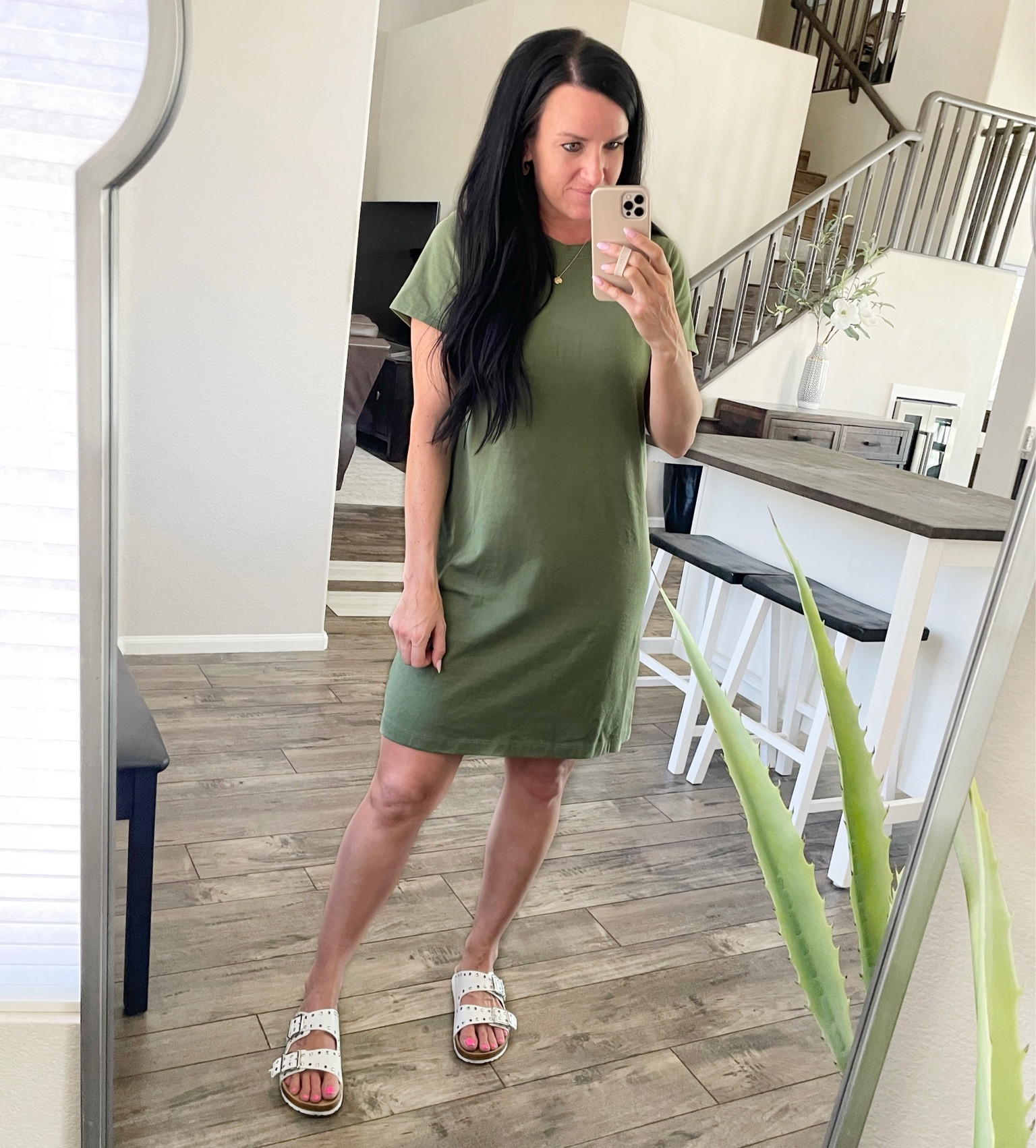 $12 Walmart dress! I’m in a size S— fits great and not tight! (Comes in 4 other colors— various sizes still available.) 

• teacher dress • tshirt dress • Walmart dress • shift dress • spring dress • summer dress • 

#LTKunder50 #LTKworkwear #LTKFind