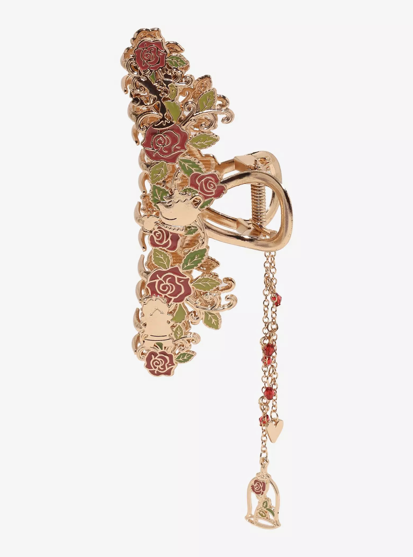 Disney Beauty and the Beast Roses Metal Claw Clip — BoxLunch Exclusive | BoxLunch