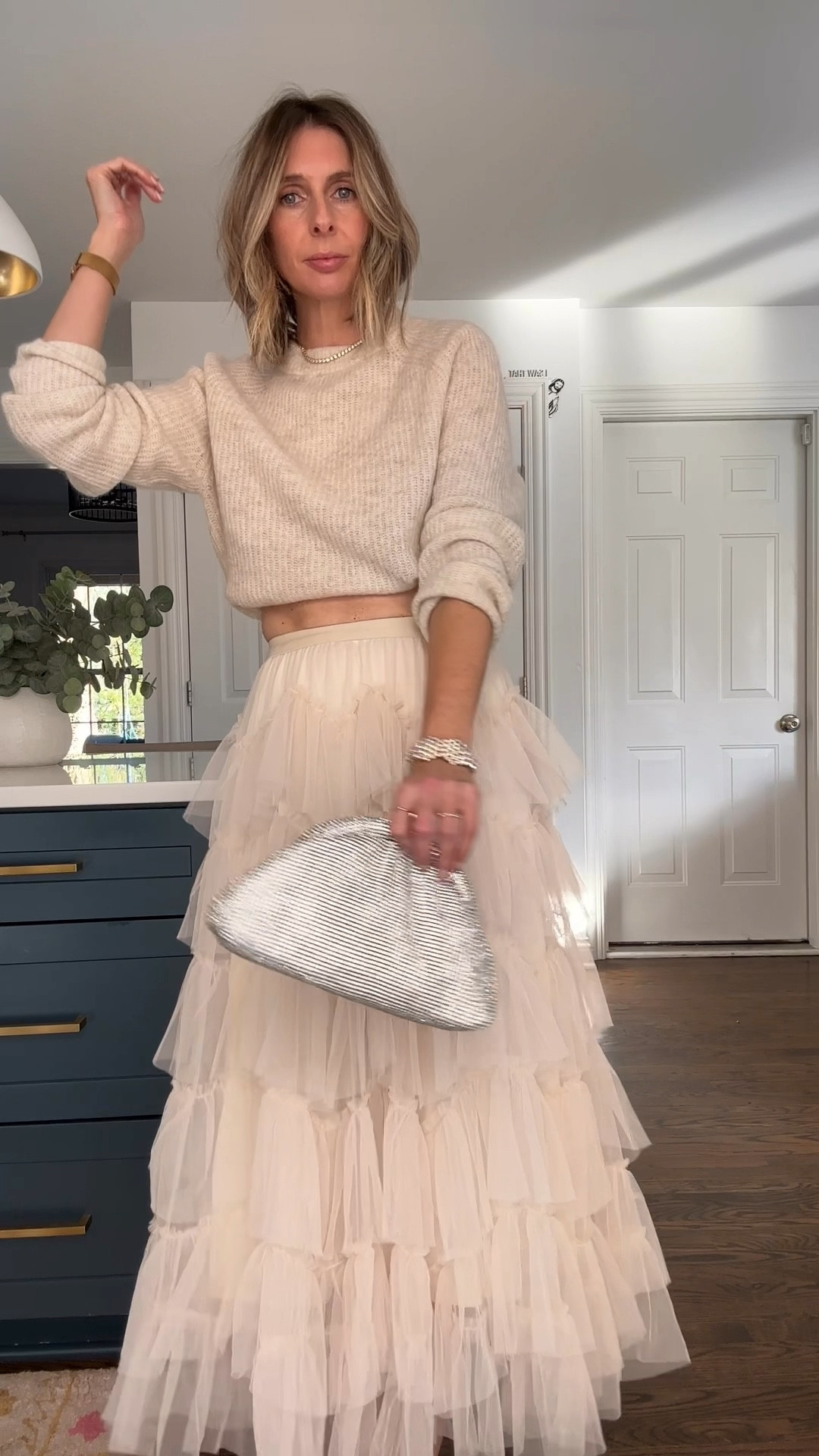 love this skirt. magical outfit for the holidays. annnnnd, has a totally boho vibe in the summer!  💫

TULLE SKIRT - one size but has a stretchy waistband 👌 

SWEATER - had this for a year and zara just restocked! it’s a beauty. wearing the medium. 

HEELS - are zara from last year... but i found an amazon dupe! 


#effortlessstyle #styleover40 #amazonstyle #ltkover40 holiday outfit. christmas party. party season. 

effortless style + daily outfit inspo for over 40s. are you trying to rediscover your style, i got you. want to elevate your everyday looks, i got you. want easy, effortless style, i got you! come follow me @houseofmagpye 🫶

the most perfect holiday outfit. ✨

#LTKgrwm #LTKParties #LTKHoliday