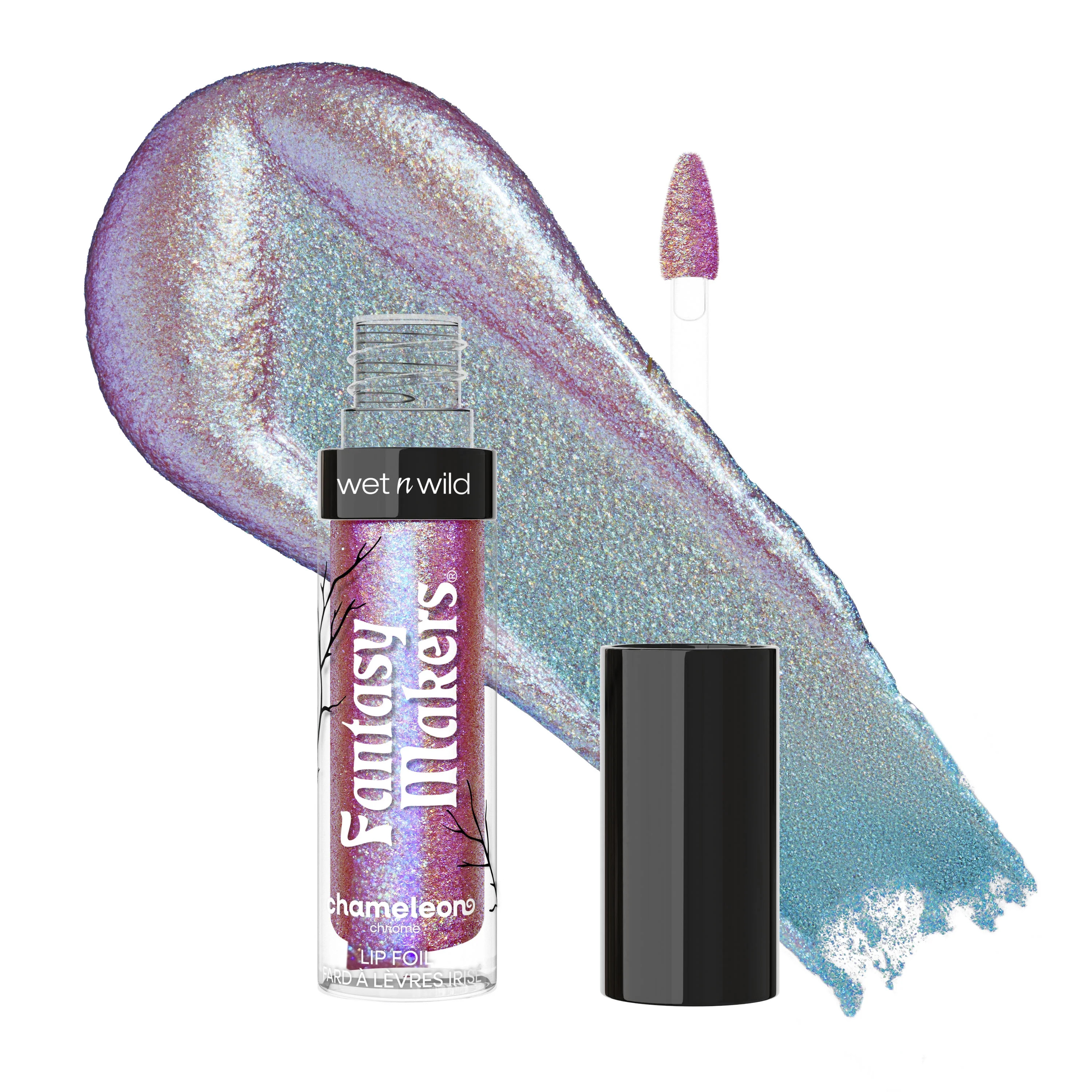 Wet N Wild Fantasy Makers Chameleon Chrome Lip Foil in Nymph's Whisper - 0.09 fl.oz. | Walmart (US)