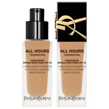 All Hours Luminous Natural Matte Foundation 24H Longwear SPF 30 with Hyaluronic Acid - Yves Saint... | Sephora (US)