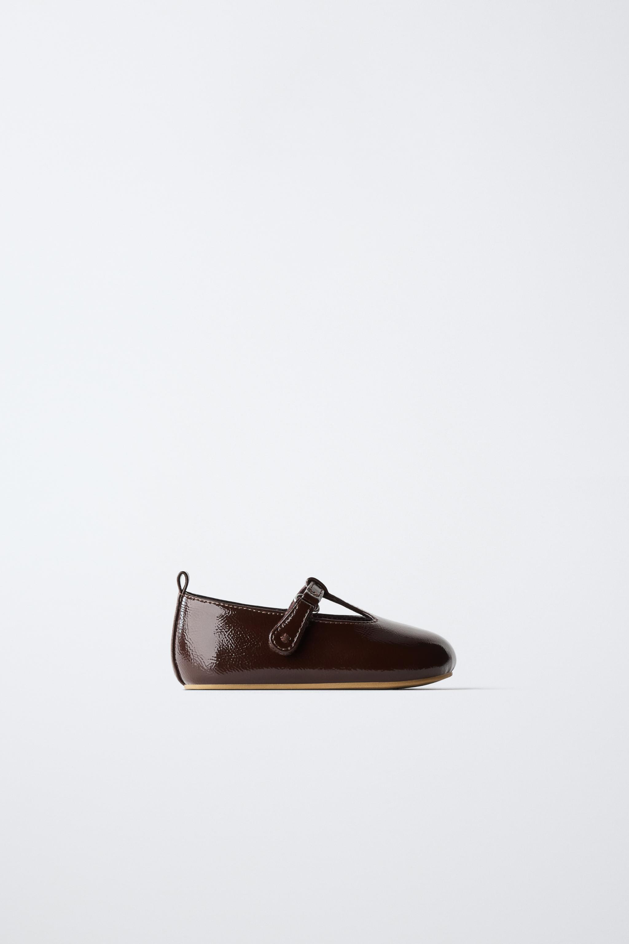BAREFOOT PATENT BALLET FLATS | Zara US