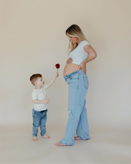 Top: small
Jeans: 27

Bump style, maternity pictures, mommy and me style 

#LTKbump #LTKfamily #LTKSeasonal