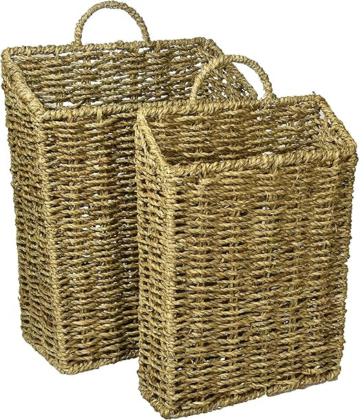 Trademark Innovations Modern Hanging Basket, 2 Piece | Amazon (US)