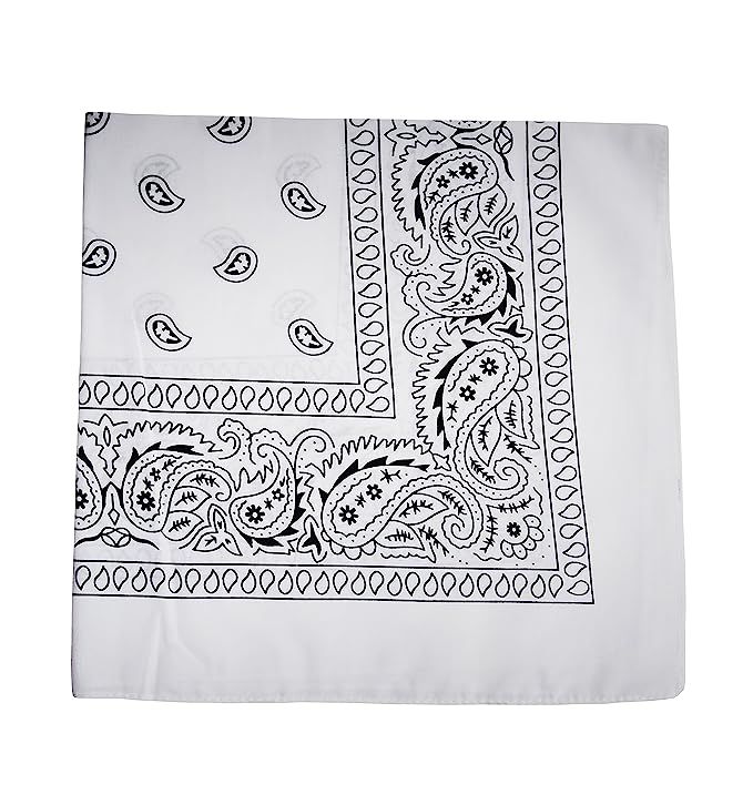 One Piece Novelty Bandanas Paisley Cotton Bandanas | Amazon (US)