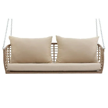 Belham Living Bali All Weather Wicker Porch Swing | Walmart (US)