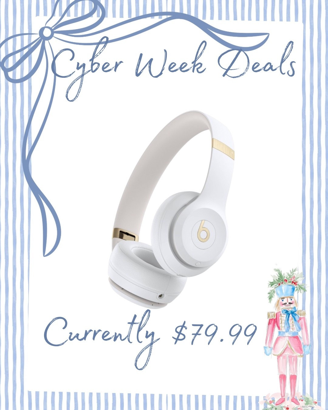 Snagged the Beats Solo 4 while they’re on sale for my teen—such an easy win for holiday gifting. 🎧🎁

#LTKGiftGuide #LTKFindsUnder100 #LTKCyberWeek