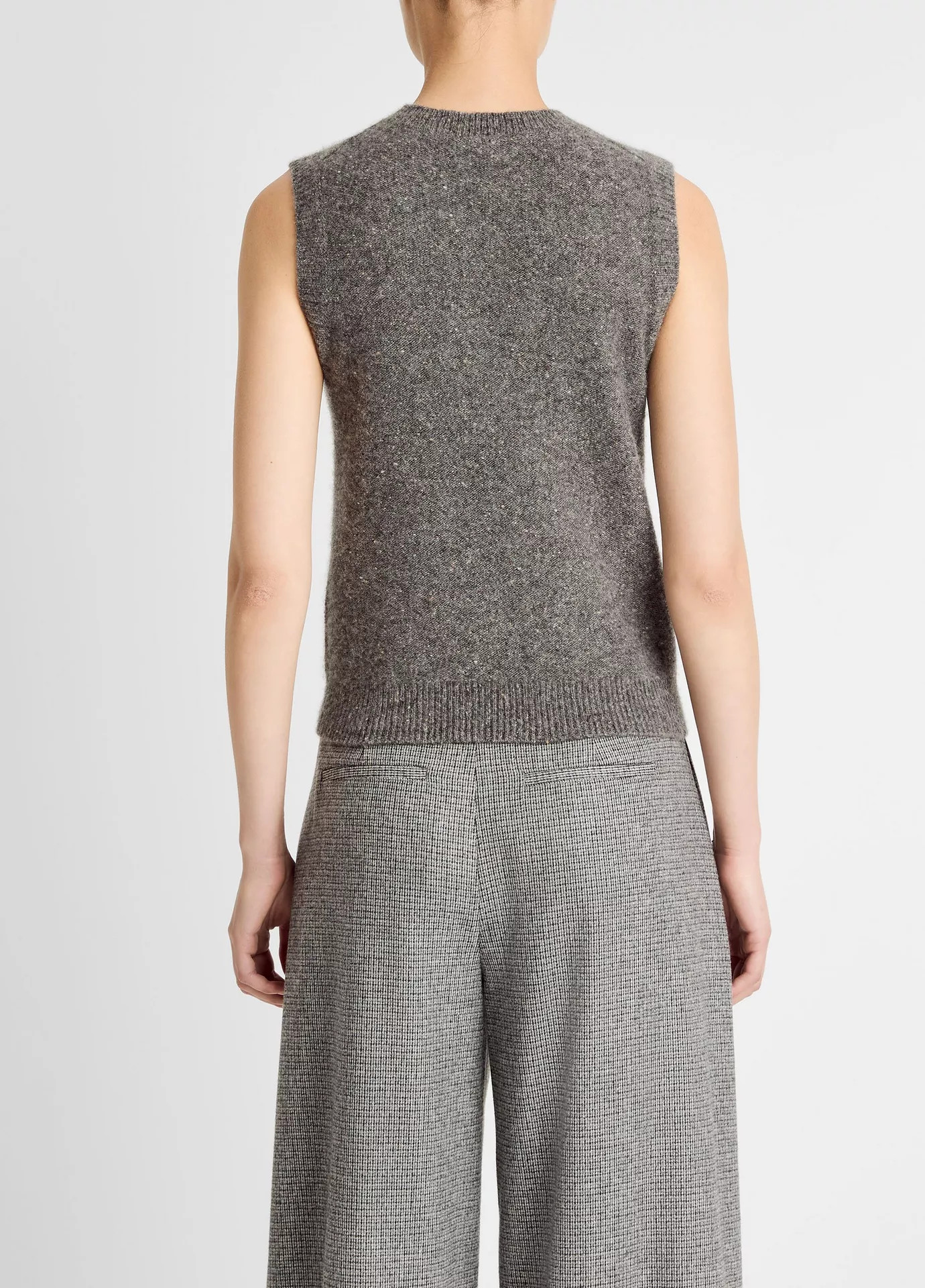 Donegal Plush Cashmere Sweater Vest | Vince LLC