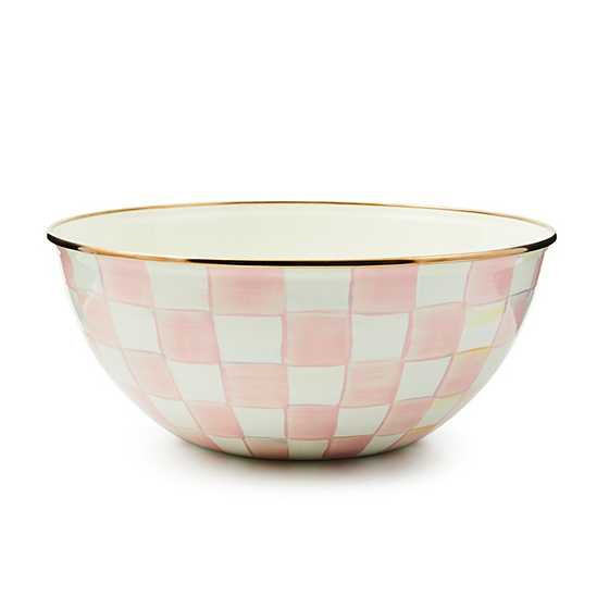 Rosy Check Large Everyday Bowl | MacKenzie-Childs