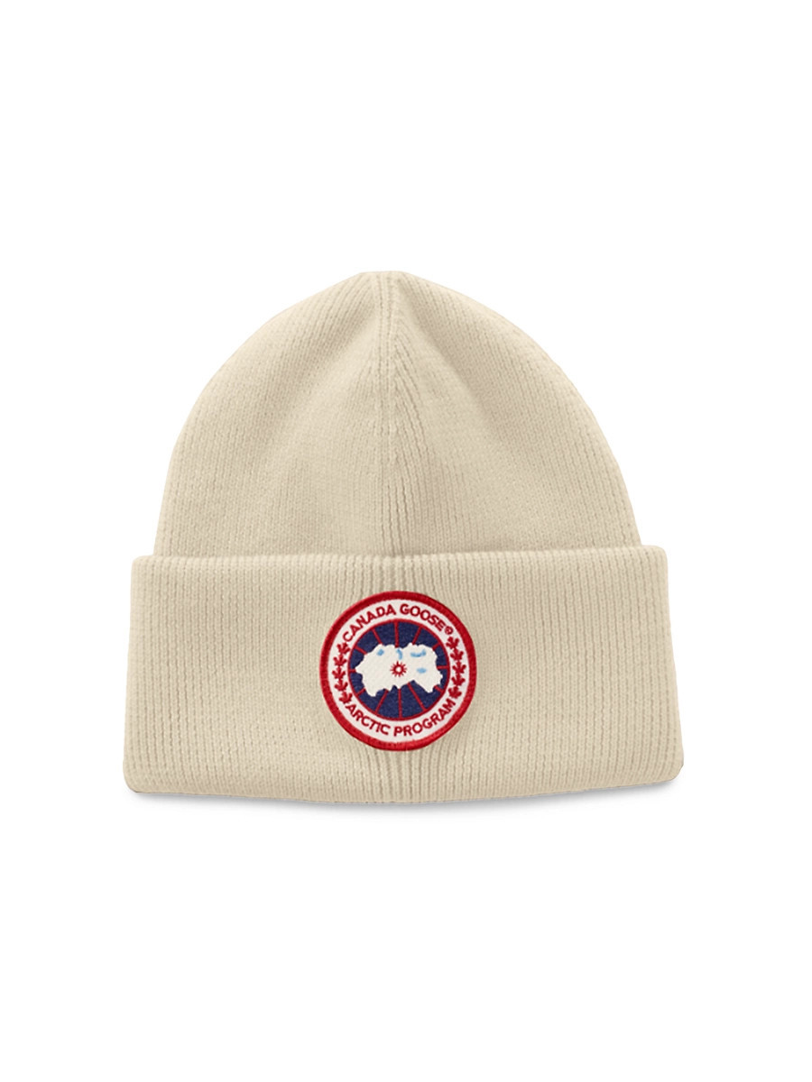 Men's Arctic Disc Wool Beanie - Cotton Grass | Saks Fifth Avenue