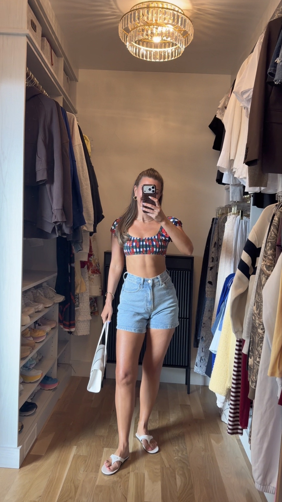Abercrombie denim dad shorts and colorful top perfect for summer! 

Wearing my usual small tops. 
25 in shorts. 

Casual everyday
Denim shorts
Summer looks
Pleated shorts
Workwear
Brunch
Shopping
Sight seeing
Vacation

#LTKootd #LTKgrwm #LTKxAbercrombie