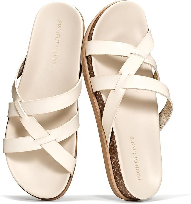 Project Cloud Summer Slides for Women 2026 with Plush and Soft Insole Womens Sandals Comfortable ... | Amazon (US)