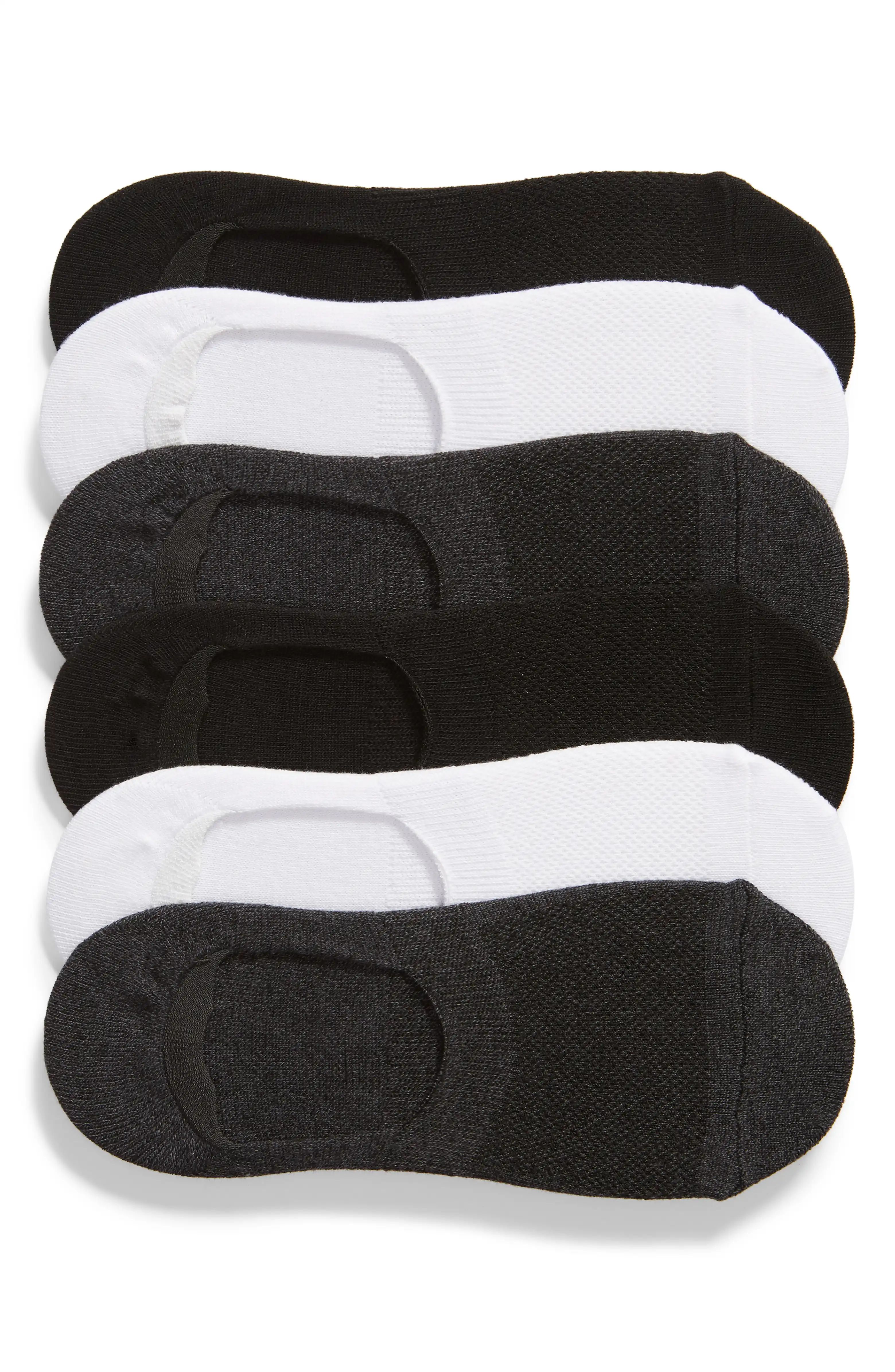 6-Pack No-Show Liner Socks | Nordstrom