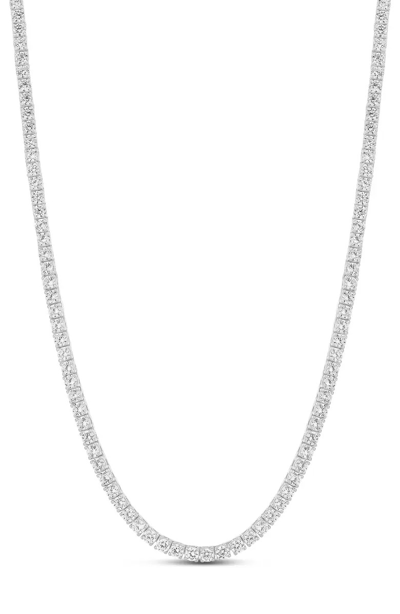 SHYMI Classic Cubic Zirconia Tennis Necklace | Nordstrom | Nordstrom