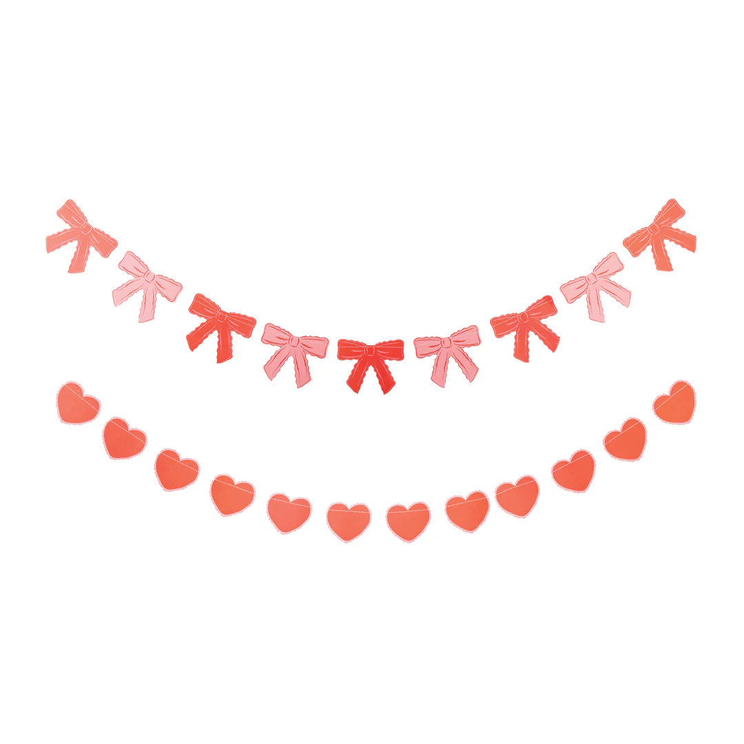 Bow and Heart Banner Set | My Mind's Eye