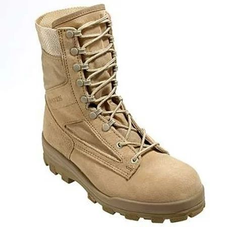 Bates 1129 Men's Durashocks 8 Inch Desert Tan Combat Boot 11.5D (M) US | Walmart (US)