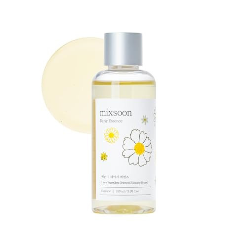 mixsoon Daisy Essence 3.38 fl oz / 100ml Revitalizing Glow Skin For Skin Lightweight Korean Glass Skin Care | Amazon (US)