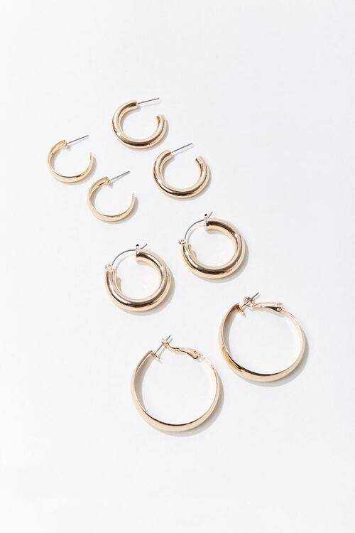 Smooth Hoop Earring Set | Forever 21 (US)