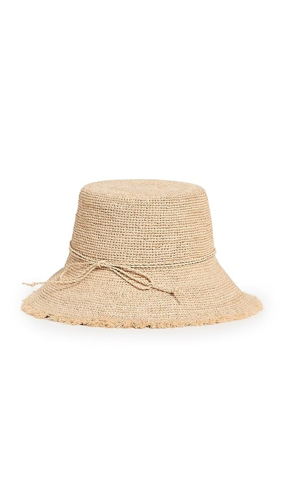 Hat Attack Women's Packable Raffia Bucket Hat | Amazon (US)