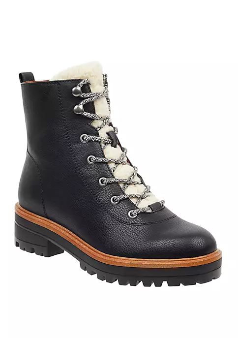 Izma Hiker Sherpa Under Lace Boots | Belk